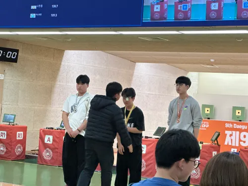 광주체육중 사격부, 전국대회서 금2·은3 휩쓸고 대회신기록 경신