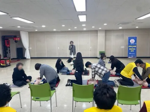 화순군, 생명 살리는 두 손 ‘심폐소생술’ 교육 이달부터 운영