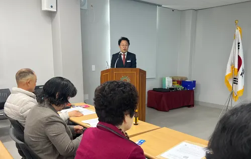 화순읍, 경로당 회계 투명성 강화… 운영자 대상 보조금 교육