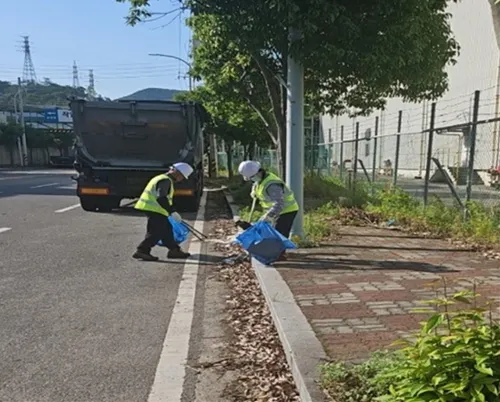 여수시, 여수국가산단 가로환경 정비로 쾌적한 산업환경 조성